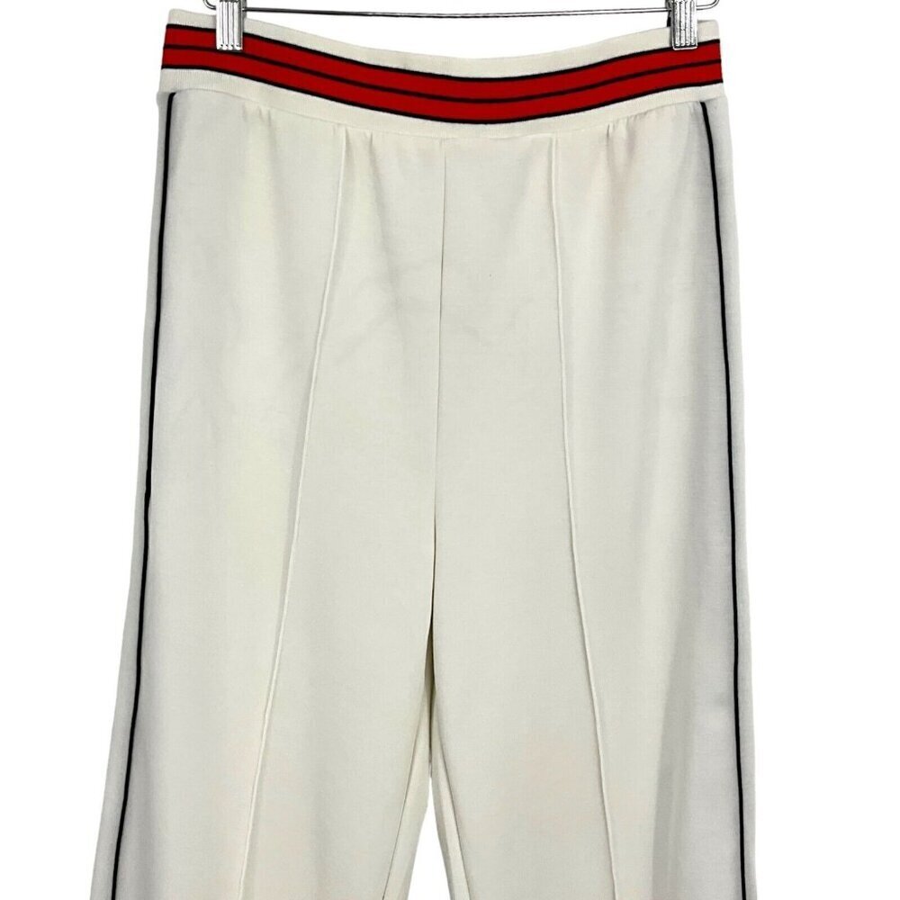 NWT Kilo Brava Size L Track Pants Lounge White Red Striped Waist Casual Womens - Picture 3 of 11